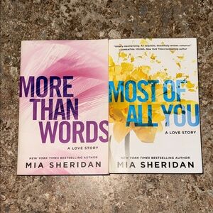 Mia Sheridan Romance Novels Set